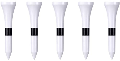 Zivisk Bamboo Golf Tees 83mm 70mm 54mm 38mm Available Bag of 100, Strong Sustainable Biodegradable