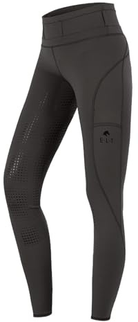 ELT Reitleggings Hanna High Waist, Schlamm, Gr. 36