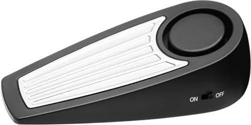 Alarme de porte - Alarme de sécurité portable - 130 dB - Alarme d'entrée pour voyage, maison, appartement - Alarme de maison