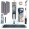 360° Rotating Spray Mop for Floors - 3 Washable Microfiber Pads, 400ml Large Tank, Lightweight Mop with Spray Function for Quick Cleaning Hardwood, Tile, Laminate, Marble, Vinyl