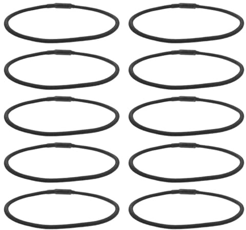 GALPADA 10 elastici in gomma: supporto microfono con morsetto, smorzamento delle vibrazioni, facile da montare, cavo elastico per supporto microfono