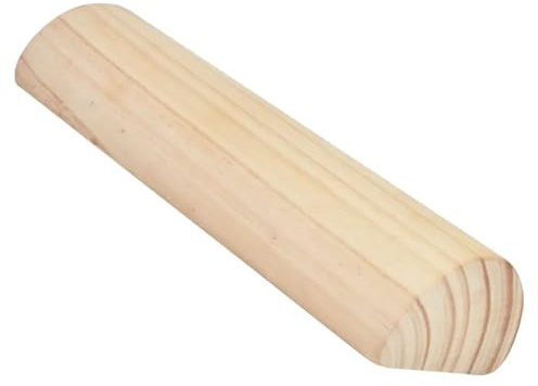SUBLXPoten Reposacabezas de Madera para Sauna Reposacabezas de Madera for Sauna 6 cm Alto, cojín Soporte Cervical Dura, Accesorios for