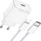 Newding 25W Cargador Carga Rápida para Phone 14, 13, 12, 11, X, 14 Pro MAX, 14 Plus,12 Mini, XS XR SE Mini, Cabezal USB C y Cable 5FT