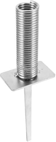 Gogogmee Fußball-Eck-Fahnenmast, Bodenpfahl für Eckflagge, Fußball-Fahnenmast, Befestigungspfahl, Eckflaggenspieß, Einsatz in das Boden-Trainingsgestell, Eisen, 093322Z428G