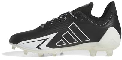 Adidas Men's Adizero Electric.1 American Football, Black/White/Black, 8.5