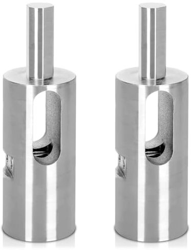 Suoumwa 2 Pezzi Fascette Intrecciate per Mandrino per Trapano Calibro 9, Utensile per Intrecciare Facilmente Fili, Utensile per Recinzione Intrecciata per Fissare Maglie Catena