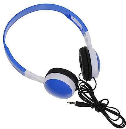HOMSFOU 1Pièce Casque Filaire Pliable pour Garçon Fille Écouteurs Stéréo Confortables et Compatibles avec Téléphones et Ordinateurs