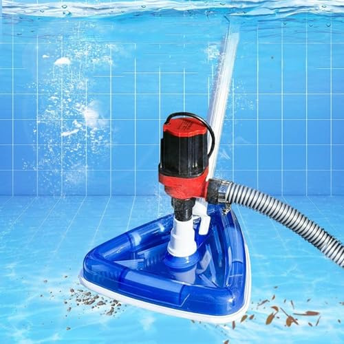 YCNLYSSR Máquina de succión para Piscinas de Peces, Bomba de succión para Piscinas, baño de Fondo de Piscina, Limpieza de Lodos a pequeña Escala, succión subacuática