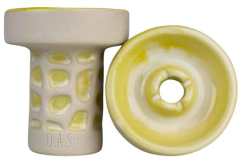 Cazoleta Phunnel Dash Honey - Gres Blanco - Especial para Provost | Cazoleta Shisha de Alto Rendimiento con Carga de 15g - Esmalte Resistente al Calor
