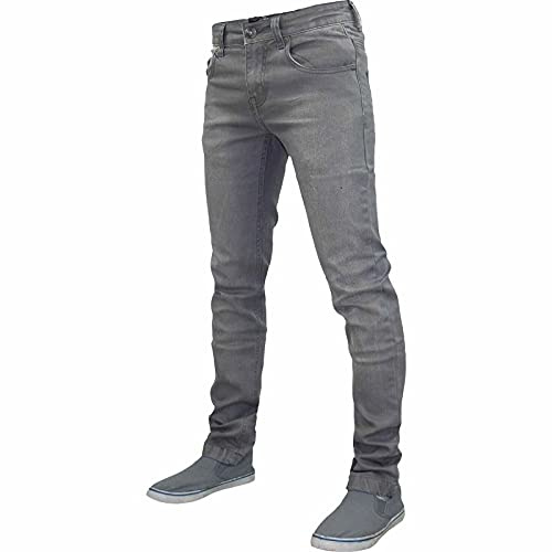 G72 New Mens Stretch Straight Leg Skinny Fit Classic Basic Regular Size Denim Jeans