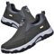 Aocase Chaussures Orthopédiques Pied Large Homme Homme Chaussures de Randonnée Basses Tennis Respirant Légères et Confortables de la Mode de Marche,Gris,44/270mm