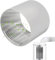 Klimaanlagen Abluftschlauch Adapter,130 mm Klimaanlage Schlauch Adapter,Abluftschlauch Klimagerät,Lüftungsrohrverbinder,Klimaanlagen Schlauchkupplung für Klimaanlage Dunstabzugshaube