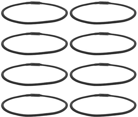 PRETYZOOM 8 piezas Bandas Elásticas para Soporte Suspensión Micrófono Anillos de Goma Antivibración Recambio Resistente para Estudio y Grabación