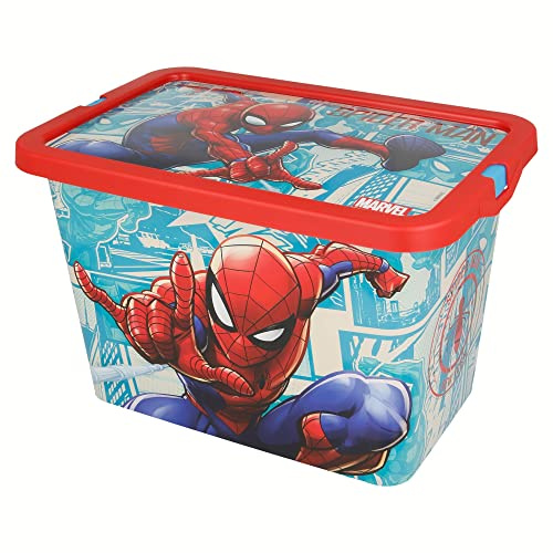 Stor Spiderman Storage Click Box with Attractive Designs,7 Litres