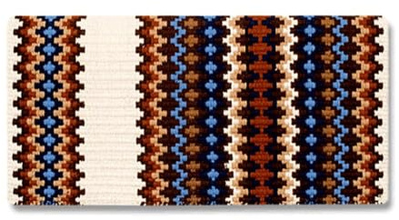 Mayatex 1458-8 Gemini 40X34 NEW Zealand Wool Saddle Blanket