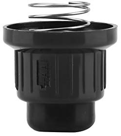 Tappo accenditore a pulsante, cappuccio accenditore accenditore in plastica nera sostituibile leggero universale barbecue portatile scintilla per barbecue generatore griglia a gas per la casa all'aper