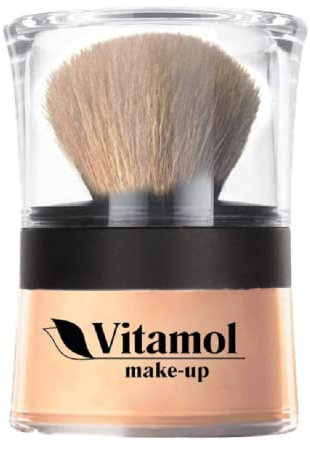 Vitamol Make up Natural Mineral Powder Bio Cipria micronizzata naturale 14gr (Caramel)