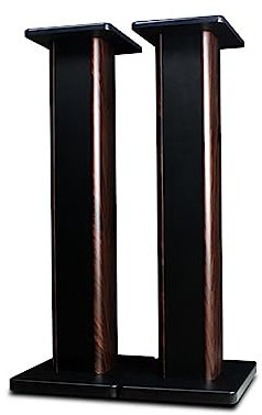 Ddasam 90cm Speaker Stands - 1 Pair, Wooden Universal Floor Stands for Surround Sound TV Hi-Fi and Home Cinema, Enhancing Listening Experience