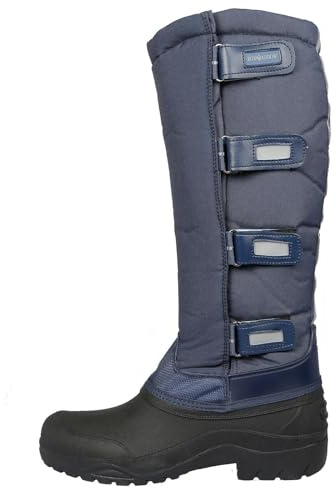 Horse Masters Bottes de neige pour femmes pour équitation | Bottes de cour extérieures pour femmes entièrement hautes jusqu'au genou imperméables pour l'hiver, la marche, la pluie, la neige, le ski