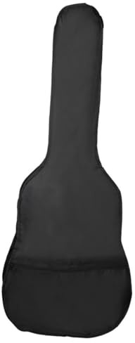 Estuche para guitarra Estuche para guitarra Funda para guitarra popular impermeable con cremallera de mano Funda para guitarra eléctrica Bajo Negro Estuche para guitarra portátil de 41 pulgadas Estuch
