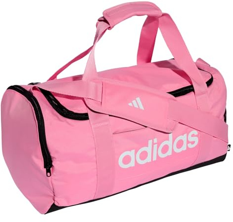 adidas Unisex Essentials Linear Duffel Bag, st Tropic Bloom/White, S