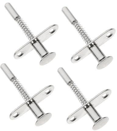 Gadpiparty 10pcs Spring Bolt Latch for Cribs Furniture Accessory Parts Easy to Install