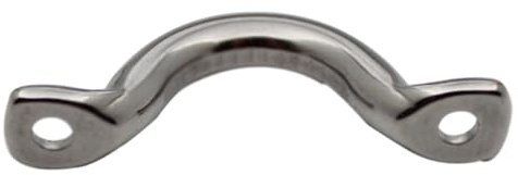Bimini Pad Eye, Bimini Boat Top Pad Eye | Multifunktionella rostfria | stålremmar knyter ner kajak, däcköglor, takväggmontering U-