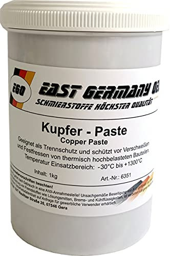 East Germany OIL Kupferpaste Dose 1 Kg