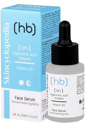 Skincyclopedia Sérum Hyaluron B5 de alta dosis, suero facial antienvejecimiento con ácido hialurónico, cuidado facial con ácido hialurónico, cuidado facial altamente eficaz contra las arrugas, 30 ml