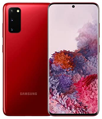 SAMSUNG S20 FE 5G Galaxy Smartphone 128 GB Rot - Original Fabrik (Südkorea) exklusiv für den italienischen Markt (internationale Version) - (Generalüberholt)