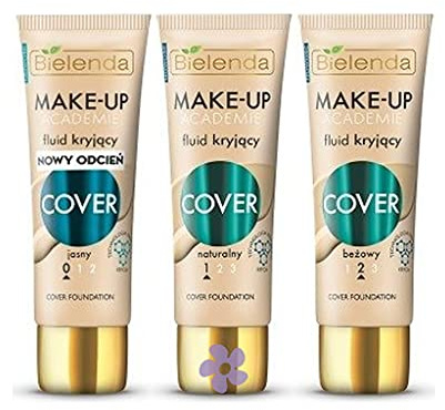 Bielenda Make Up Academie Fluid Foundation Cover Natural 30g