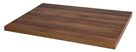 Bolero Pre-drilled Rectangular Table Top Rustic Oak