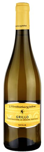 Grillo I Vino Bianco I DOP Sicilia I 75 cl I 12,5% Vol. Agrumato e Floreale I 100% Artigianale