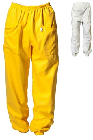 URBANSBEE Imkerhose Baumwolle Imkeri Bundhose Hose für Imkerjacke für Herren und Damen Schutzhose Arbeitshose passend zu Schutz vor Bienen