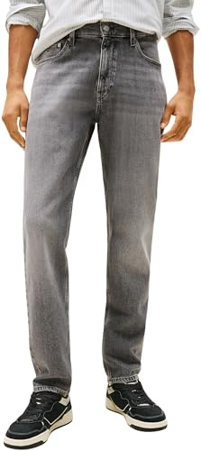 Tommy Jeans Vaqueros Hombre Ryan Slim Fit, Gris (Denim Grey), 32W/32L