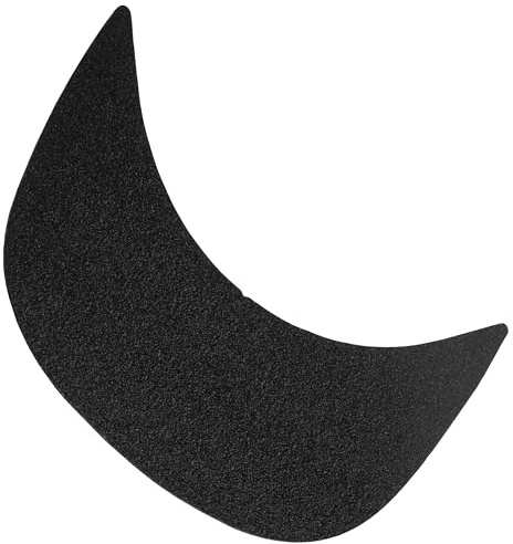 AERZETIX - Förpackning med 5 brättespaneler för keps med visir 75 mm - i flexibel plast - färg svart - foder solhatt hobby sömnad