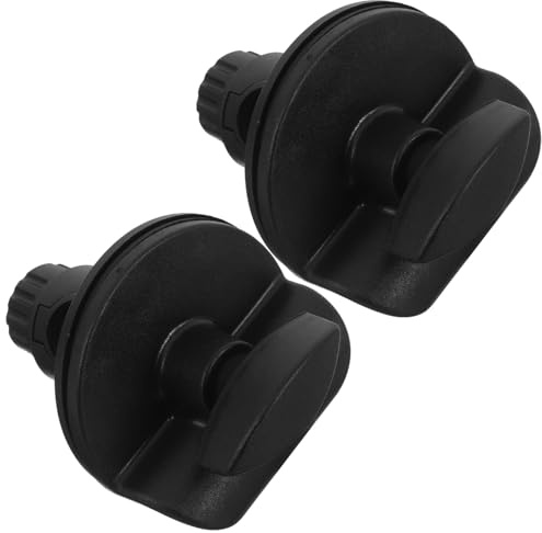 Milisten 2 Pièces Clip De Conversion Pour Pied De Microphone Clips De Microphone Pince à Micro Black