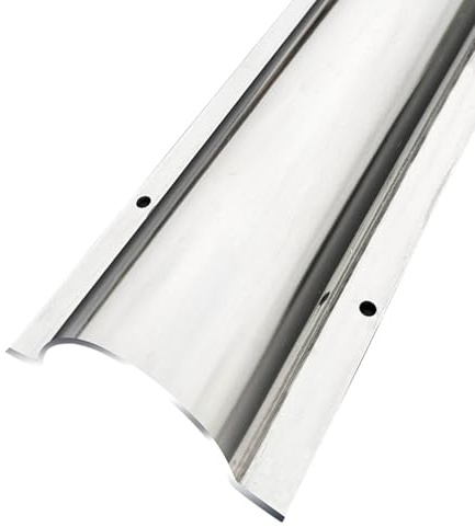 Bandejas portacables de Acero Inoxidable, conductos de Cables de Acero Inoxidable, Dispositivos de protección de Cables semicirculares, retardantes de Llama y Resistentes a la presión,A01,60mm