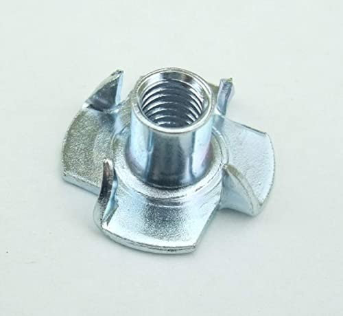 8 Stück M5 Einschlagmutter Einschlagmuttern Stahl galvanisch verzinkt Einpressmutter Einpressmuttern (M5, 8)