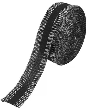 TOPCZY 10m Aufbügelbares Hosensaumband, 2.5cm Breit Waschfest Textilien Nahtband, Saumband zum Kürzen von Hosenkanten, Unsichtbares Vorhang, Klebe-Saumband Ohne Nähen, Fixierband für Stoffe Kleidung