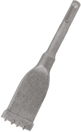 SDS Plus Brick Removal Chisel, Comb SDS Chisel for Tile Concrete Corner Stone, Carbide-Tipped Heat-Treated Flat Blade, for Brick Removal, Cavity Inspection and Mortar Work Tile Remover Tool (13 cm)