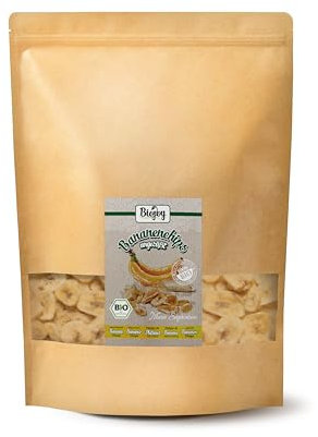 Biojoy Chips de Banane BIO (1 kg), séché et entier, sans soufre