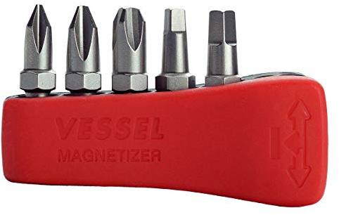 VESSEL Jeu d'embouts Impact Ball PH1, PH2, PH3, SQ2, SQ3 30mm Ensemble de 5 Pièces