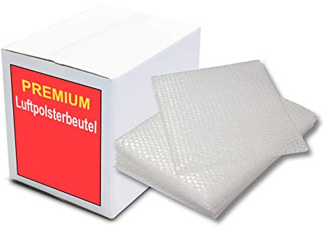 Lot de 1000 sachets à bulles - 150 x 300 mm - Transparent