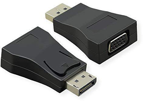 Värde DisplayPort-VGA-adapter, DP ST - VGA BU, Aktiv