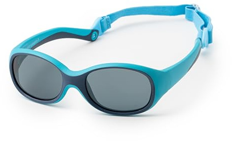 Kiddus Gafas de Sol Niño 2-4 Años – UV400 CAT3 100% Protección UVA UVB, Montura Irrompible Muy Flexible, Una Sola Pieza, Con Banda Ajustable, Ligeras y Sin BPA