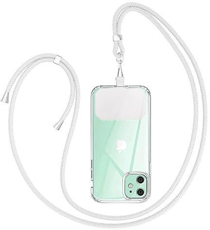 GUMO-LONG Handyband Universal zum Umhängen - Kompatibel mit jedem Handy und Smartphone, Kette zum Umhängen, Hülle mit Kordel, Handyband mit jeder Hülle kombinierbar