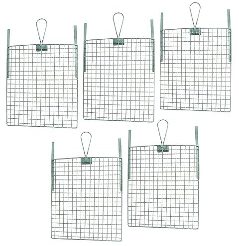 5er Set Abstreifgitter Metallgitter Malergitter Farbgitter 220 x 300 mm