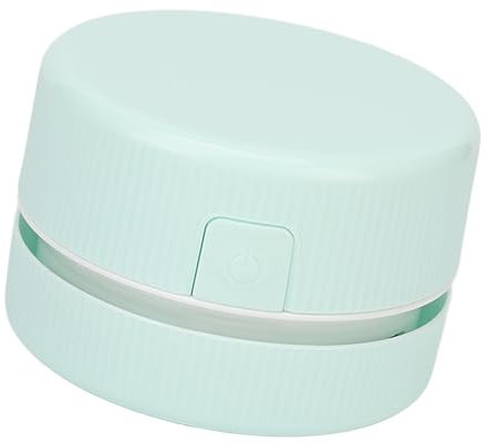 ZJchao Mini Aspiradora de Escritorio, Succión Fuerte, Barredora de Polvo de Mesa Fácil de Limpiar, Portátil de Mano para Teclado, Hogar, Escuela, Oficina, sofá (Green)