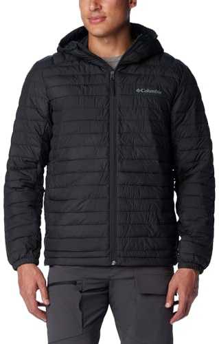 Columbia Chaqueta con Capucha para Hombre, Silver Falls II